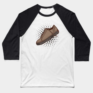 Light Brown Skate Sneaker Baseball T-Shirt